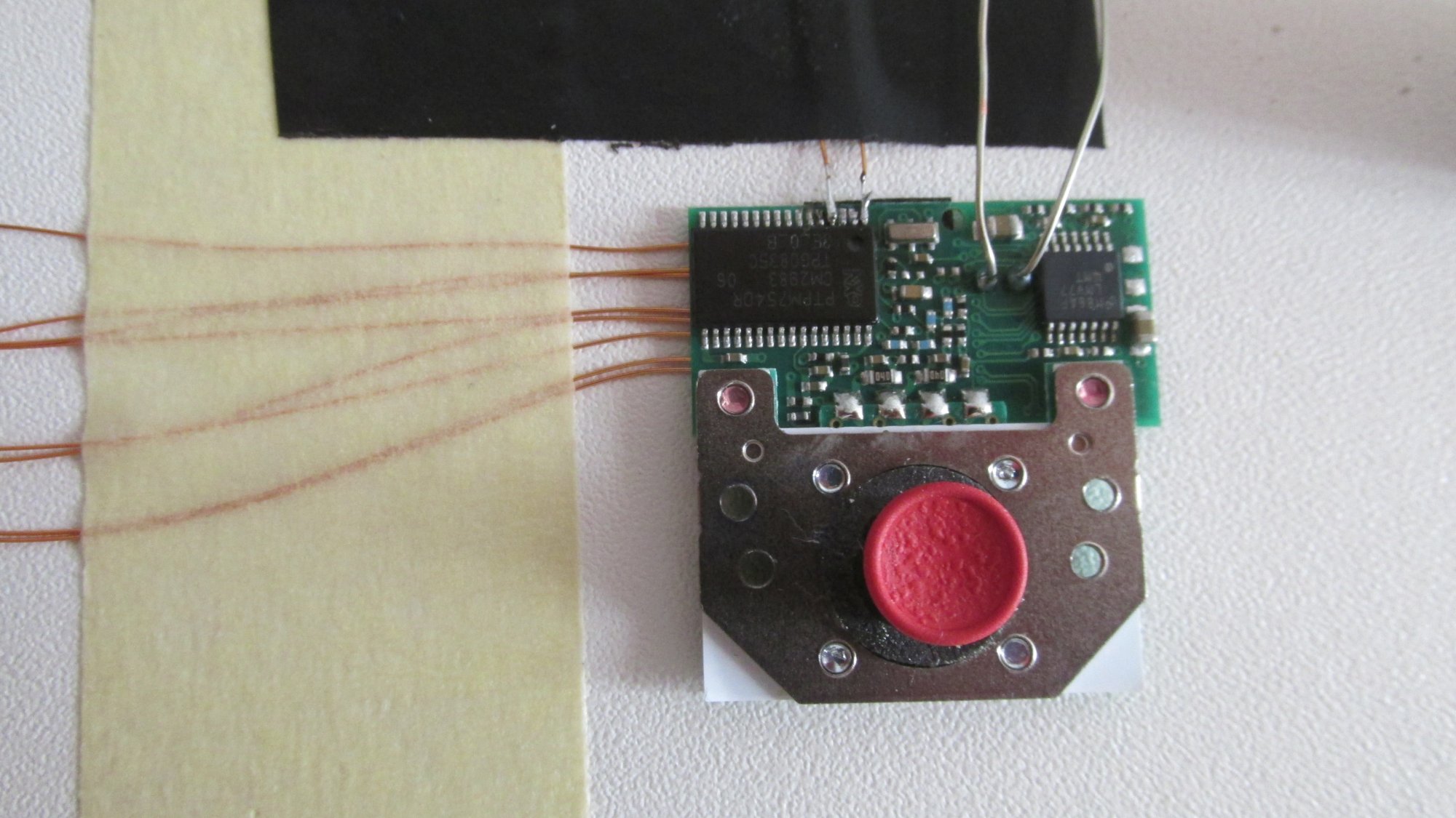Connecting the Trackpoint Board
