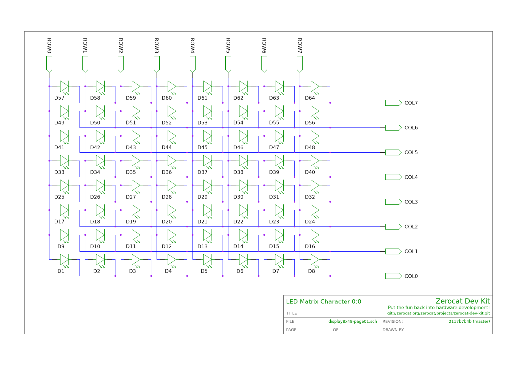 Display 8x48 Page 1(6) 