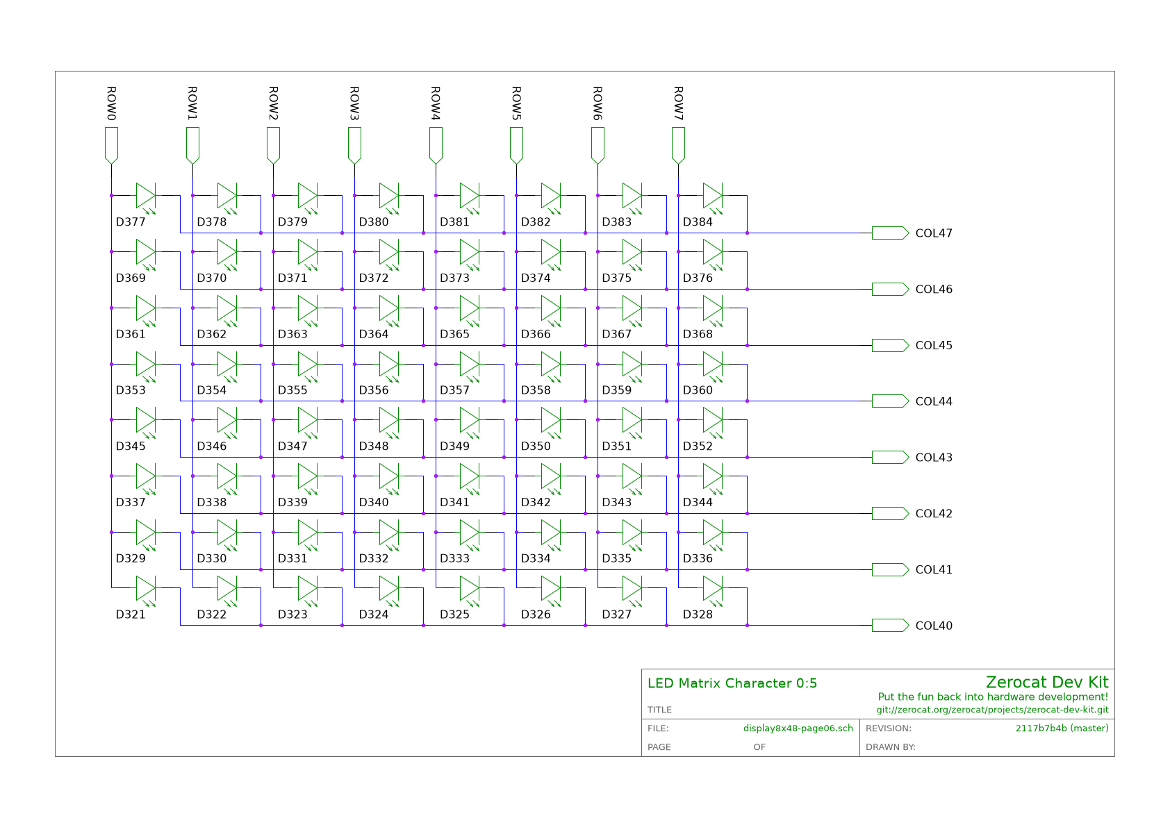 Display 8x48 Page 6(6) 